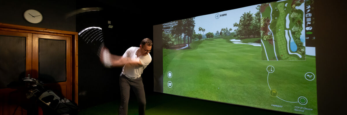 Golf Simulator Team Building